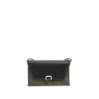 Black Leather Shoulder Bag