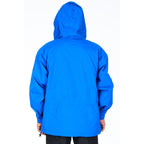 Blue Polyester Men's Jacket