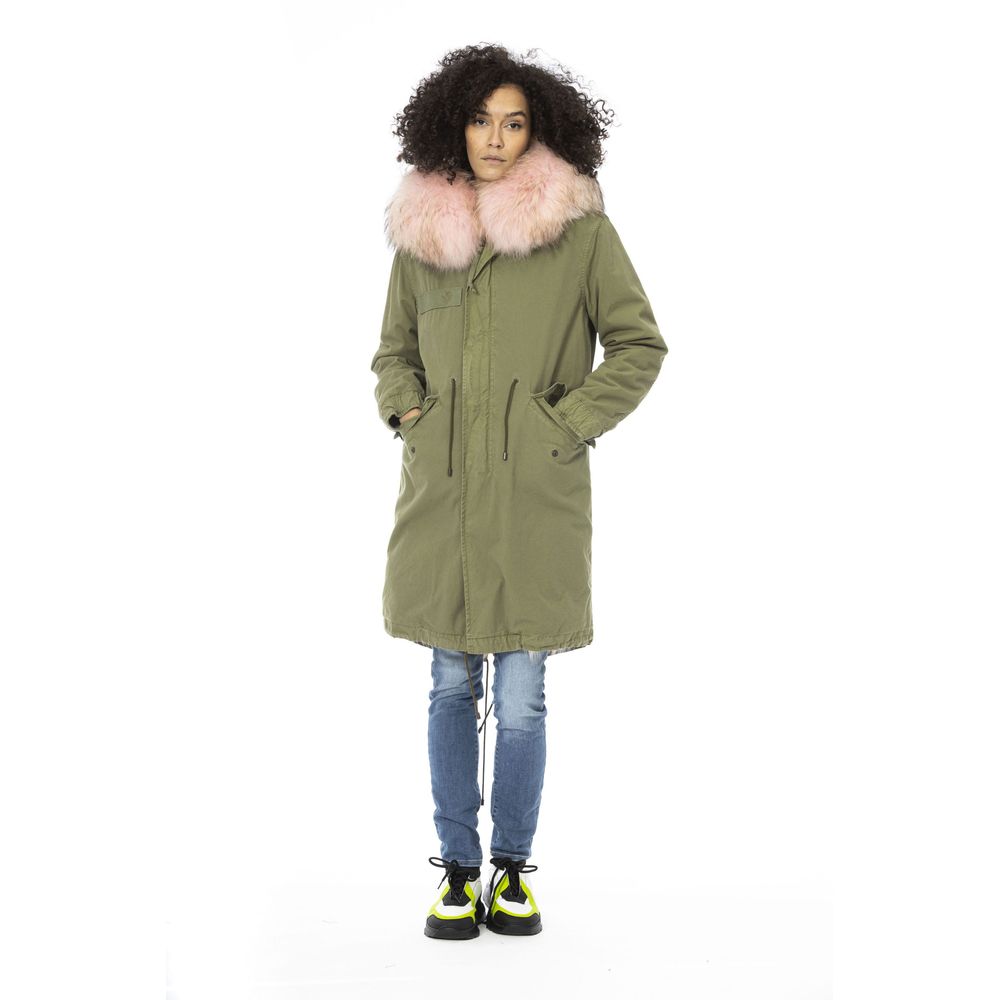 Army Cotton Women Parka