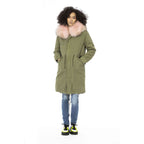 Army Cotton Women Parka