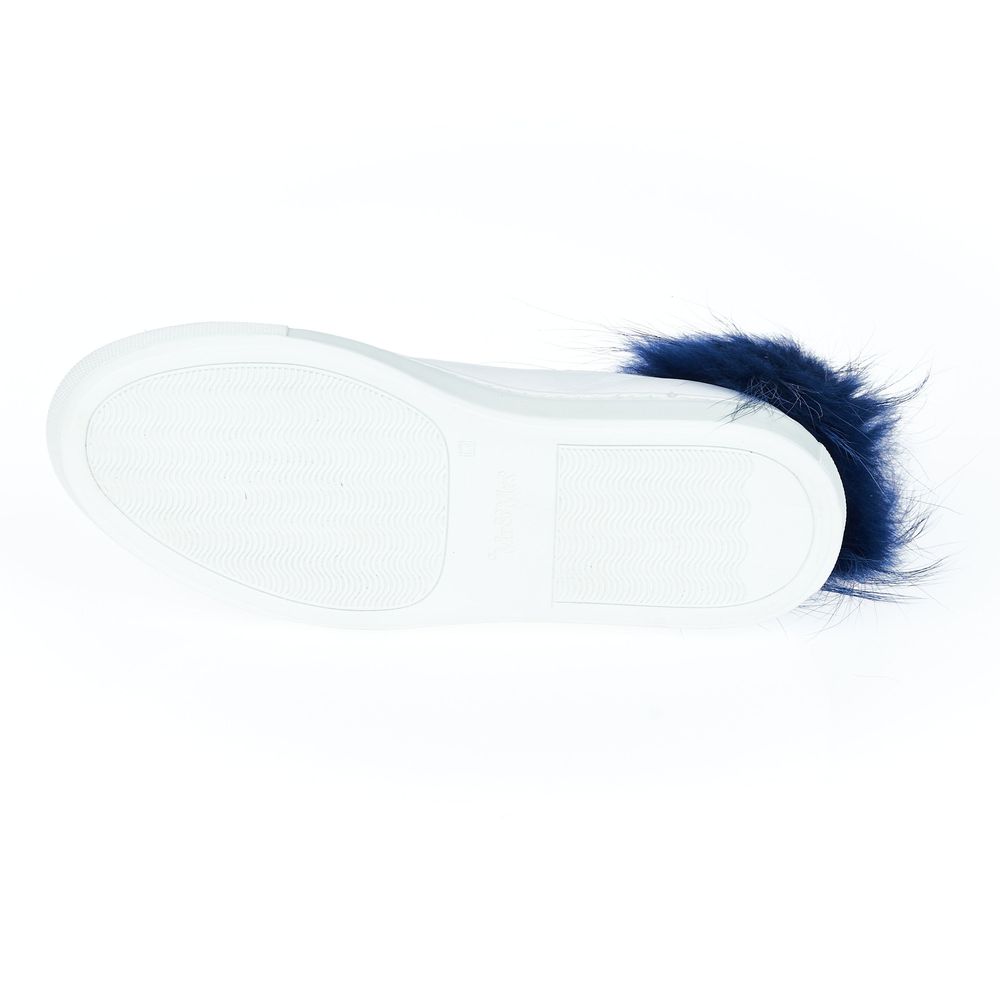 White Lamb Leather Women Sneaker