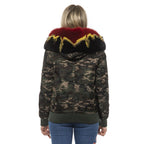 Army Polyamide Women Bomber Jacket