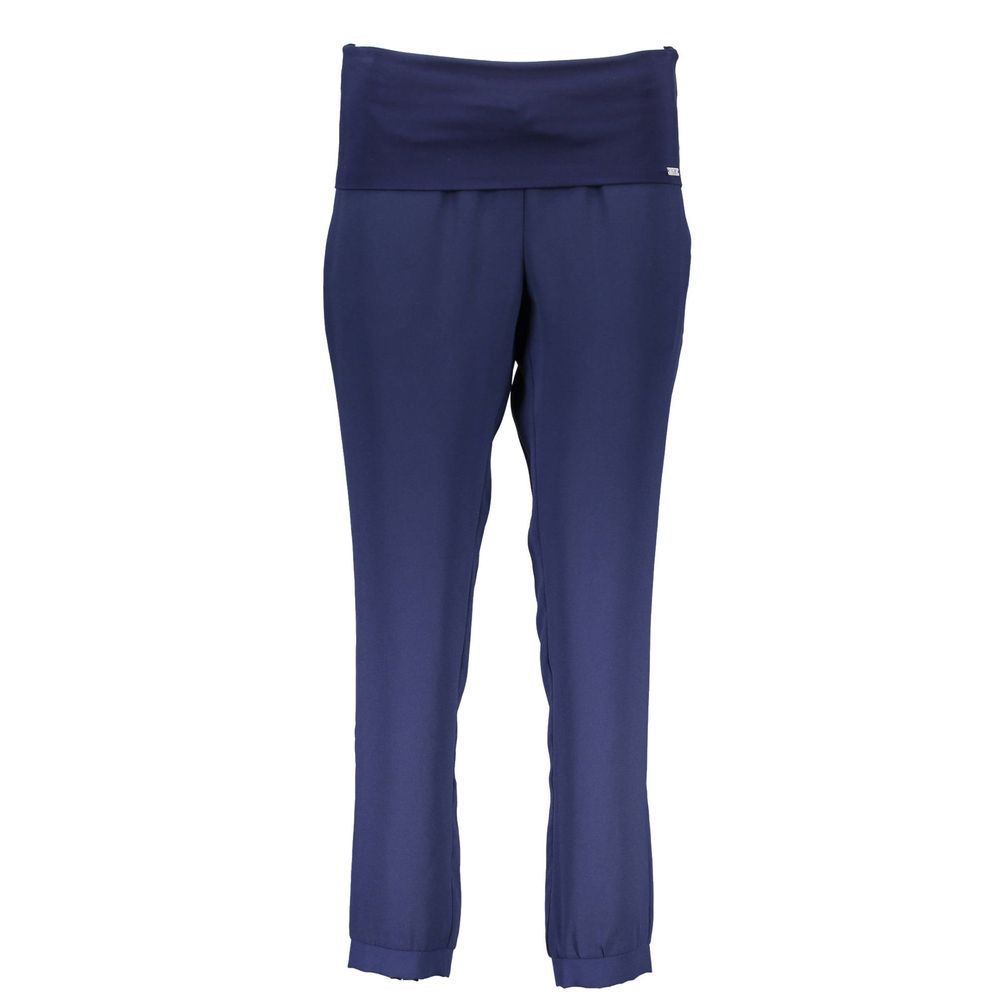 Blu Polyester Women's Track Pant