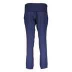 Blu Polyester Women's Track Pant