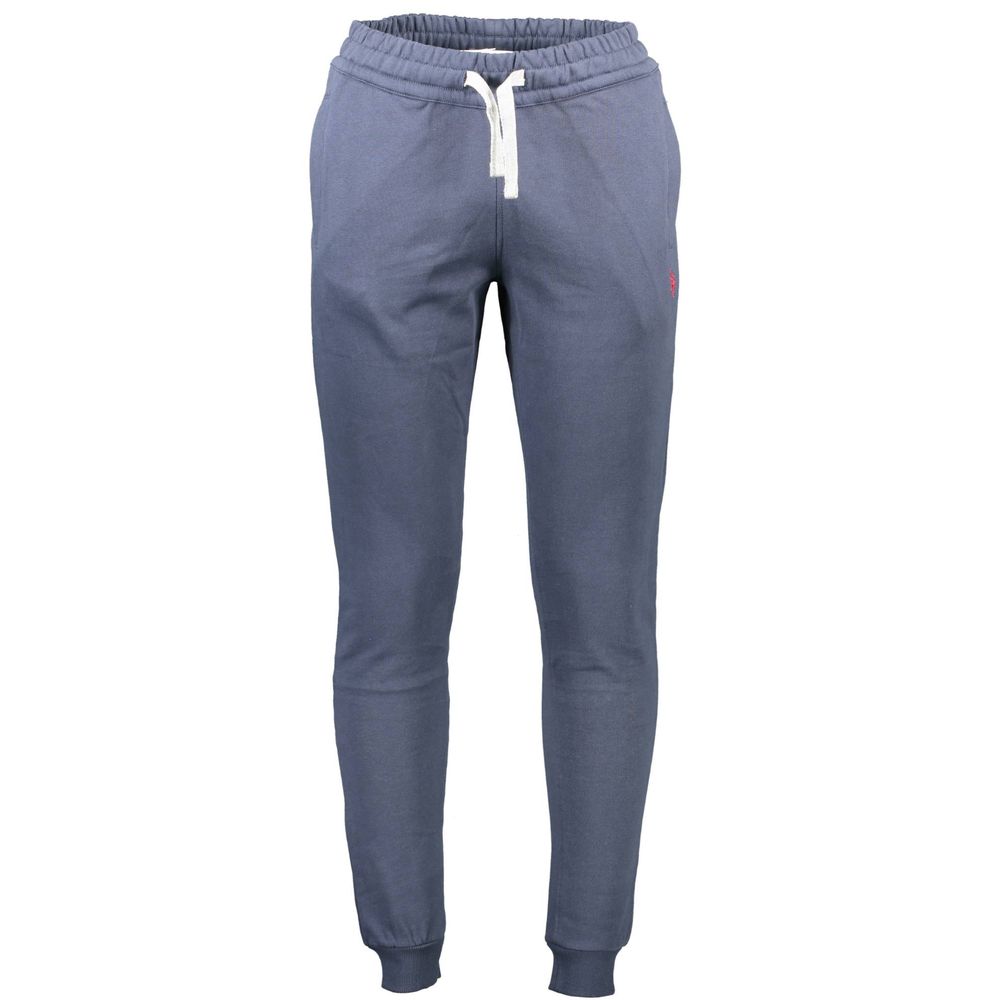 Blu Cotton Men Sport Trouser