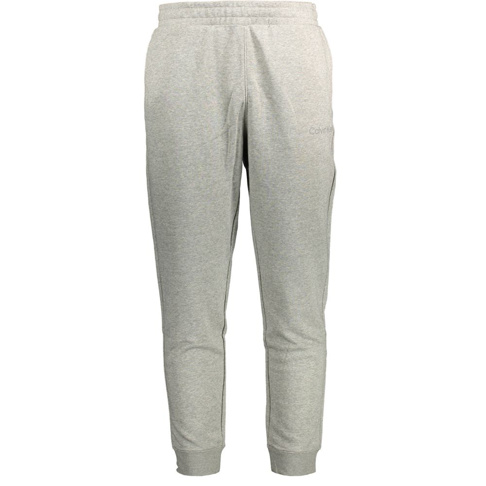 Gray Cotton Men's Track Pant