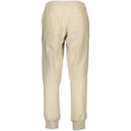 Beige Cotton Men's Sweatpant