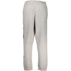 Grigio Cotton Men Sports Trouser