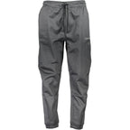 Nero Polyester Men's Trouser