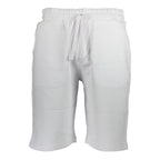 White Cotton Men's Sweatpants