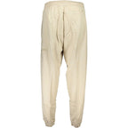 Beige Cotton Men's Sweatpant