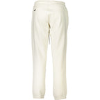 White Cotton Women's Sweatpant
