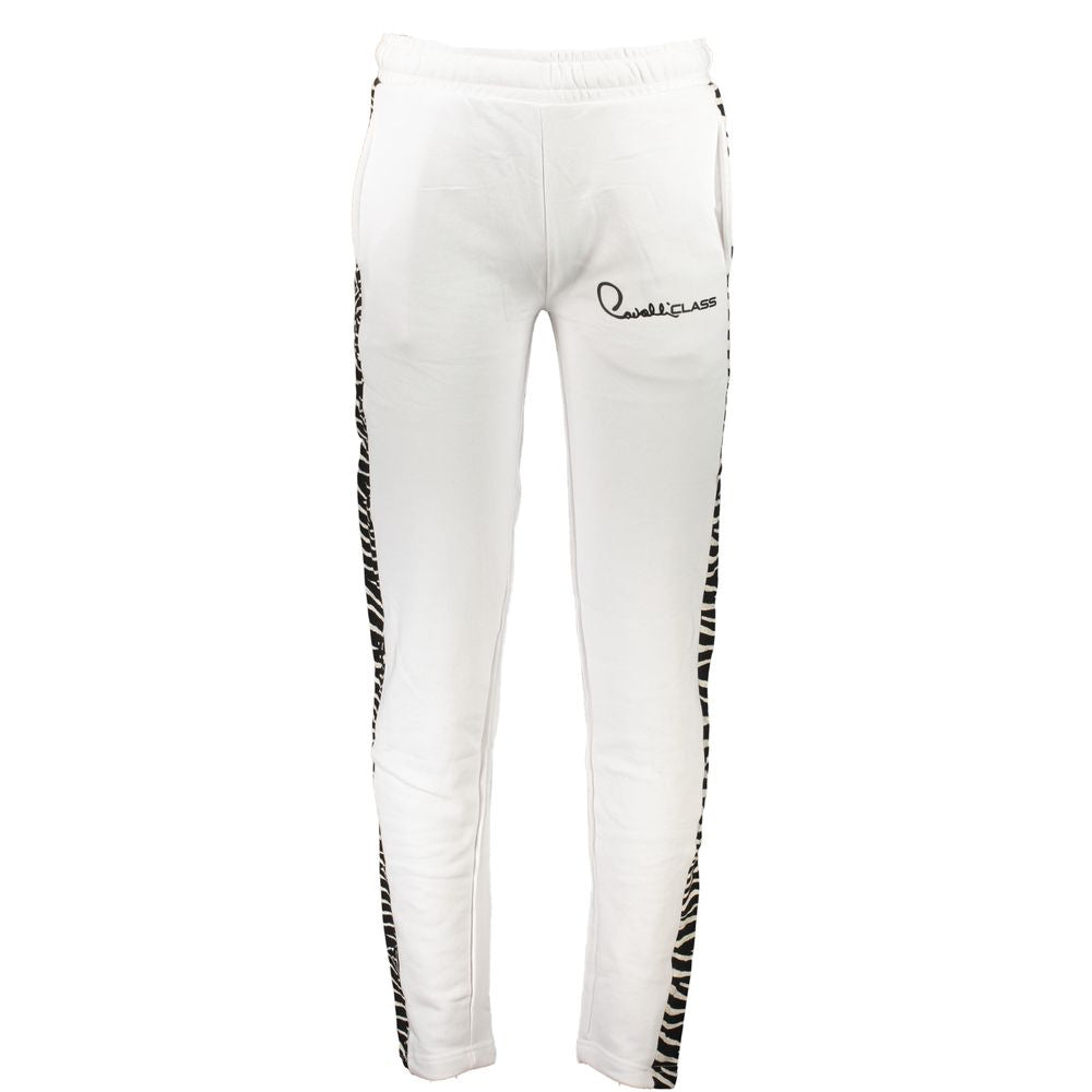 White Cotton Men's Sweatpant