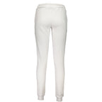 White Cotton Women's Sweatpant