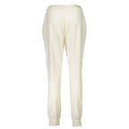 White Polyester Women's Track Pant