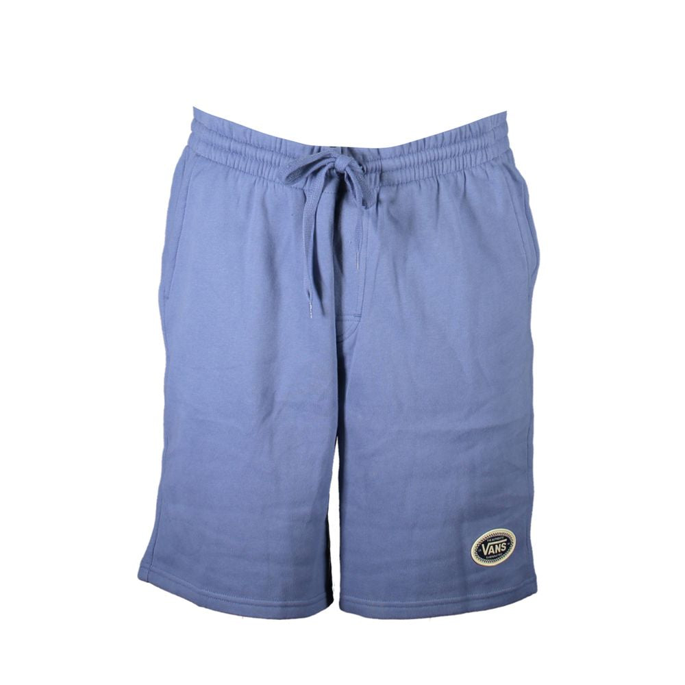 Blue Cotton Men Sweatpant