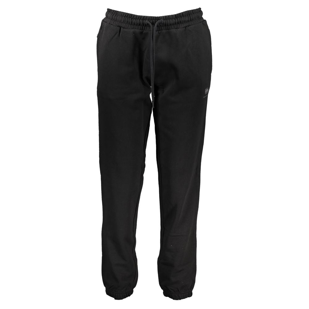 Black Cotton Women's Track Pant