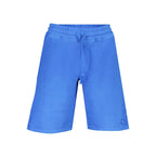 Blue Cotton Men's Sweatpants