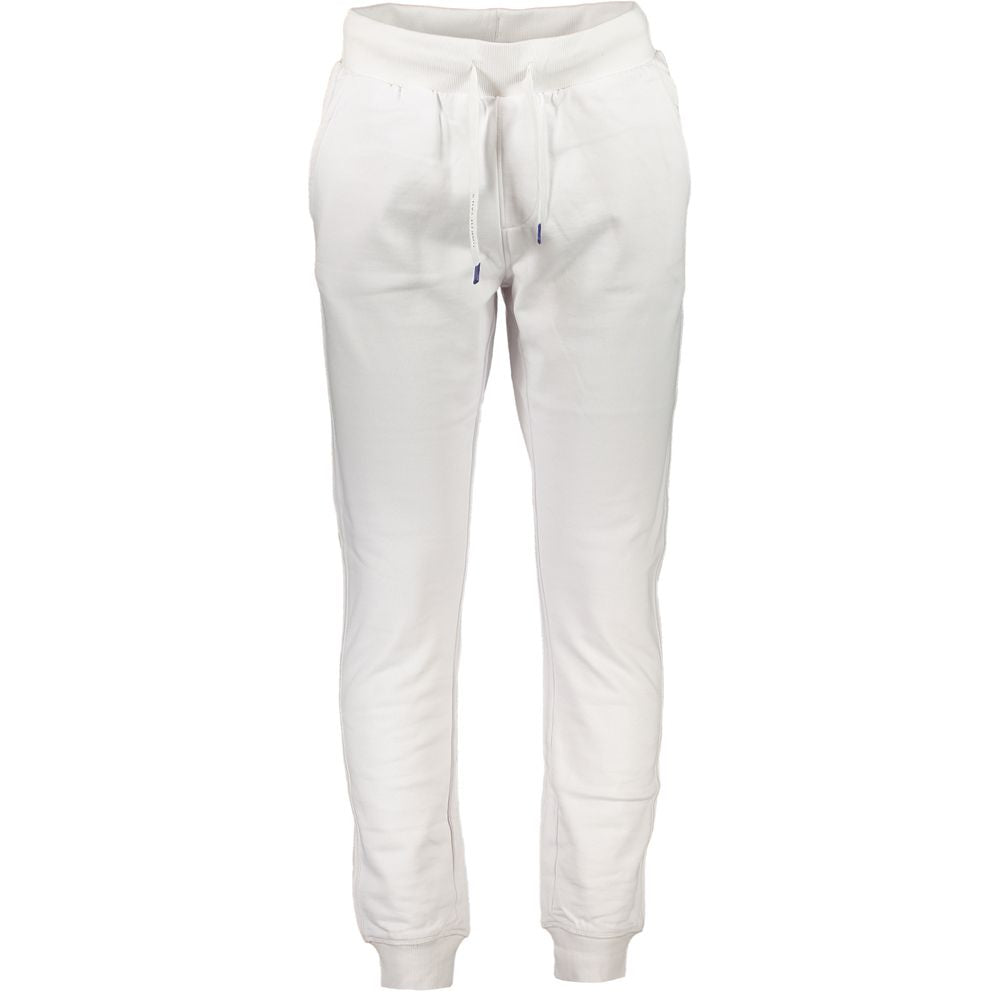 White Cotton Men's Sport Trouser