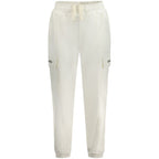 White Cotton Women Sweatpant