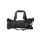 Black Polyester Men's Duffle Bag