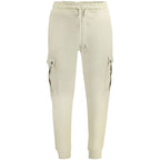 Beige Cotton Men's Sweatpant
