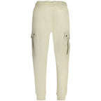 Beige Cotton Men's Sweatpant