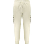 Beige Cotton Men's Sweatpant