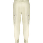 Beige Cotton Men's Sweatpant