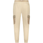 Beige Cotton Men's Jogger Trouser