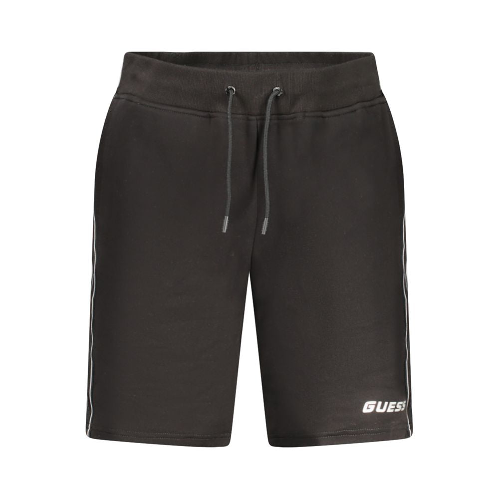 Black Cotton Men's Track Pant