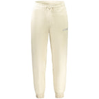 Beige Cotton Men's Sweatpant