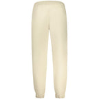 Beige Cotton Men's Sweatpant