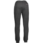 Black Cotton Mens Trousers