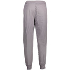 Grigio Cotton Men Sport Trouser