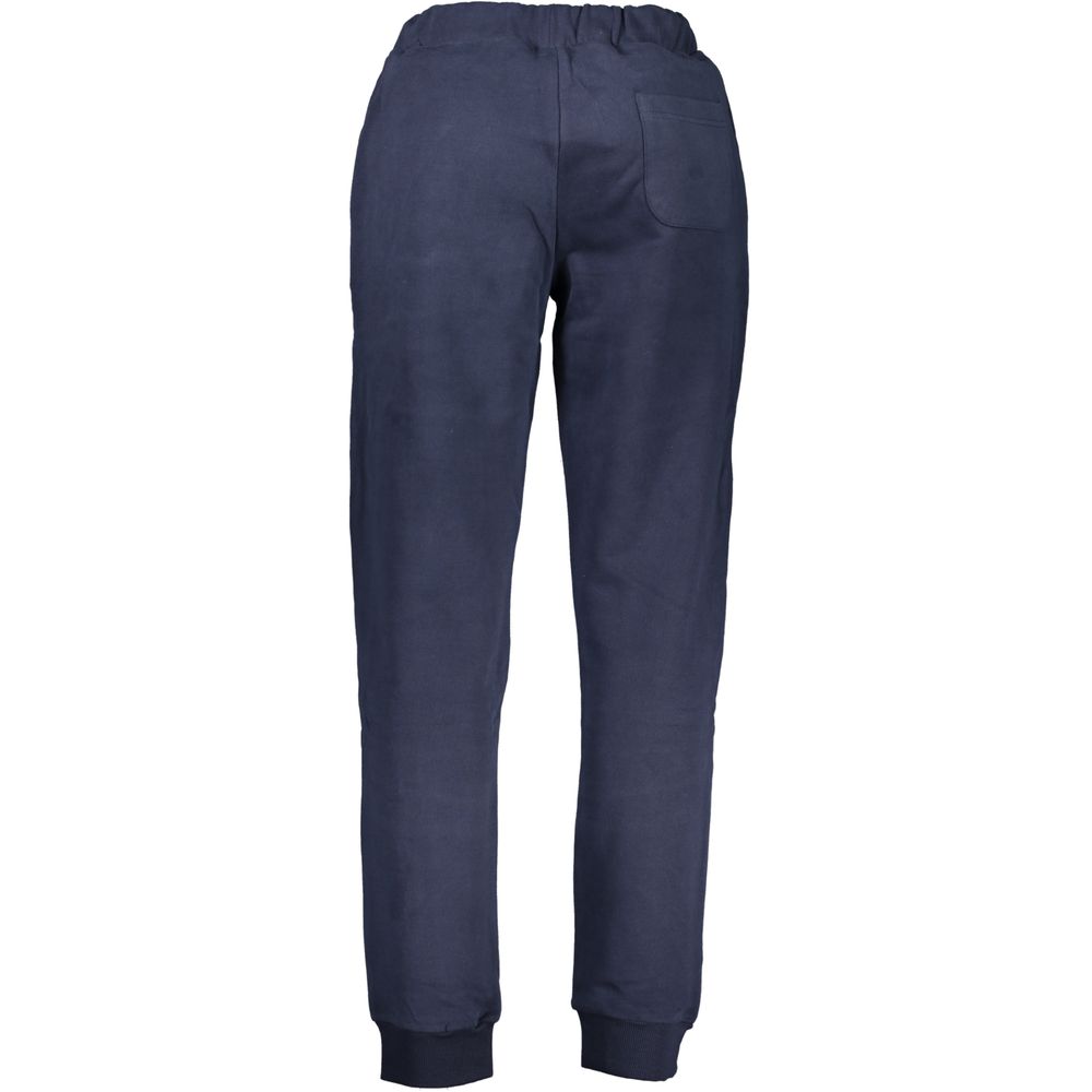 Blue Cotton Men's Sweatpant