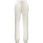 White Cotton Women's Sweatpant