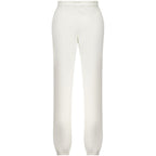 White Cotton Women's Sweatpant