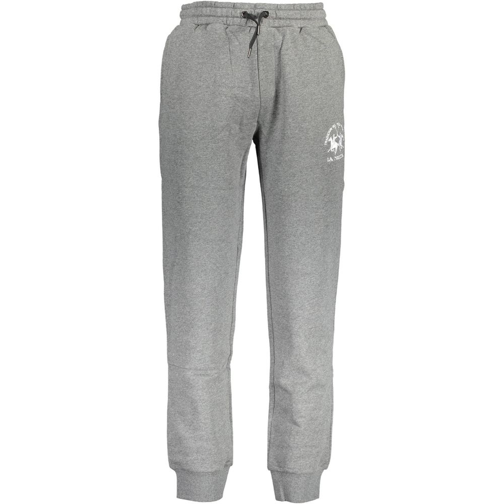 Gray Cotton Men's Sweatpants
