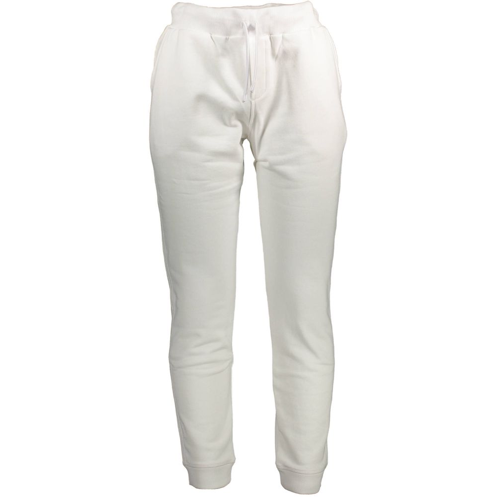 White Cotton Men's Sweatpant