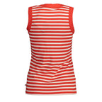 Red Organic Cotton Women Tank Top