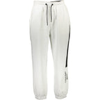 White Cotton Men's Sweatpant