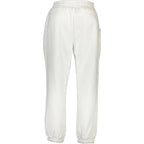 White Cotton Men's Sweatpant