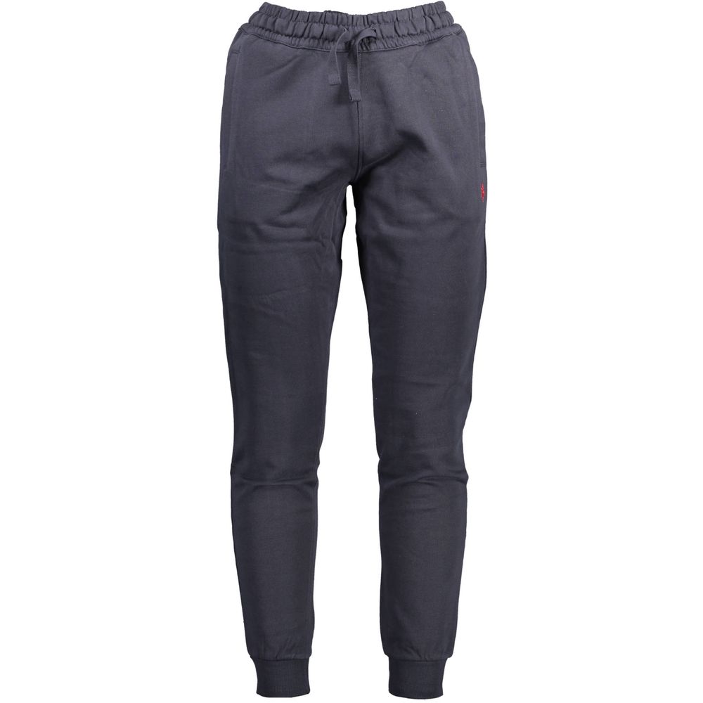 Blue Cotton Men's Sweatpant