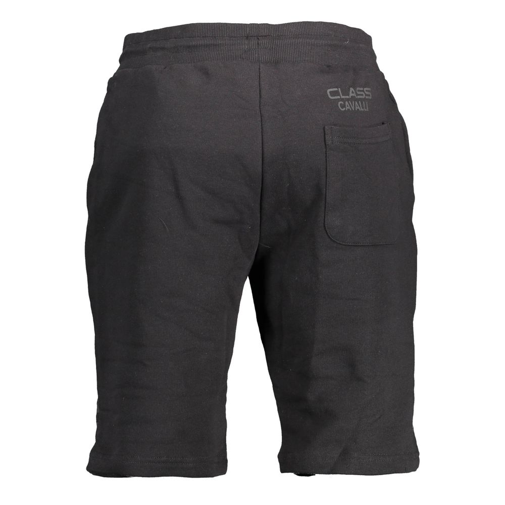 Black Cotton Men's Sweatpant