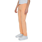 Orange Cotton Chino Pants