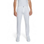 White Linen Casual Pants