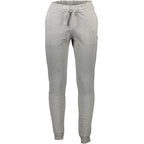 Grigio Cotton Men Sport Trouser