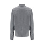 Gray Wool Oves Aries Shirt