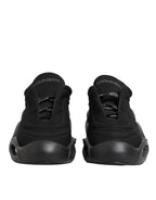 Black Lace Up Wave Low Top Men Sneaker Shoes